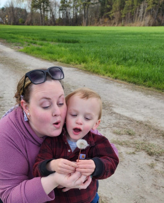 Making memories with Jet's God Mother, MeMe
