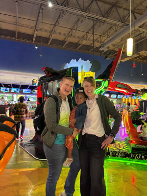 Game night at Main Event